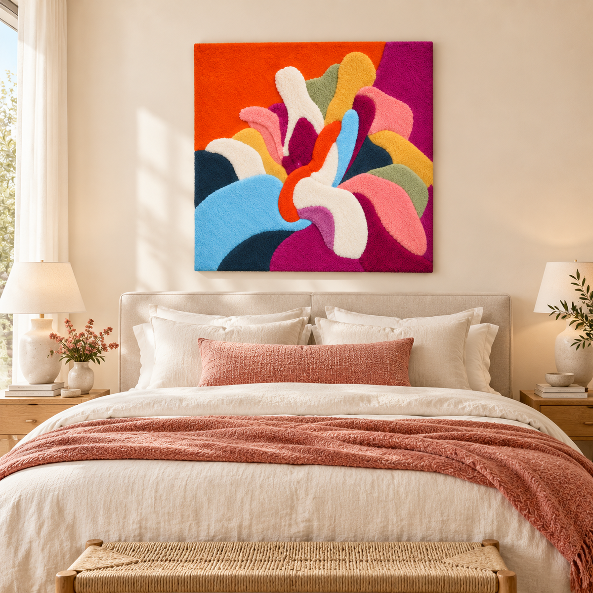 Chromatic Plume — room setting 2