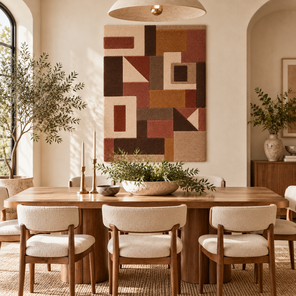 Cinnamon Patchwork Architecture — front-facing room scene [room-front]
