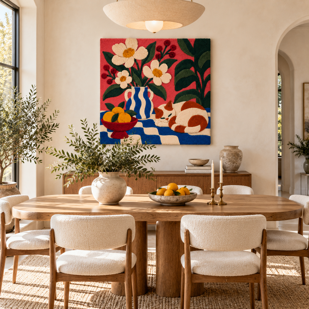Citrus and the Sleeping Cat — room setting 1