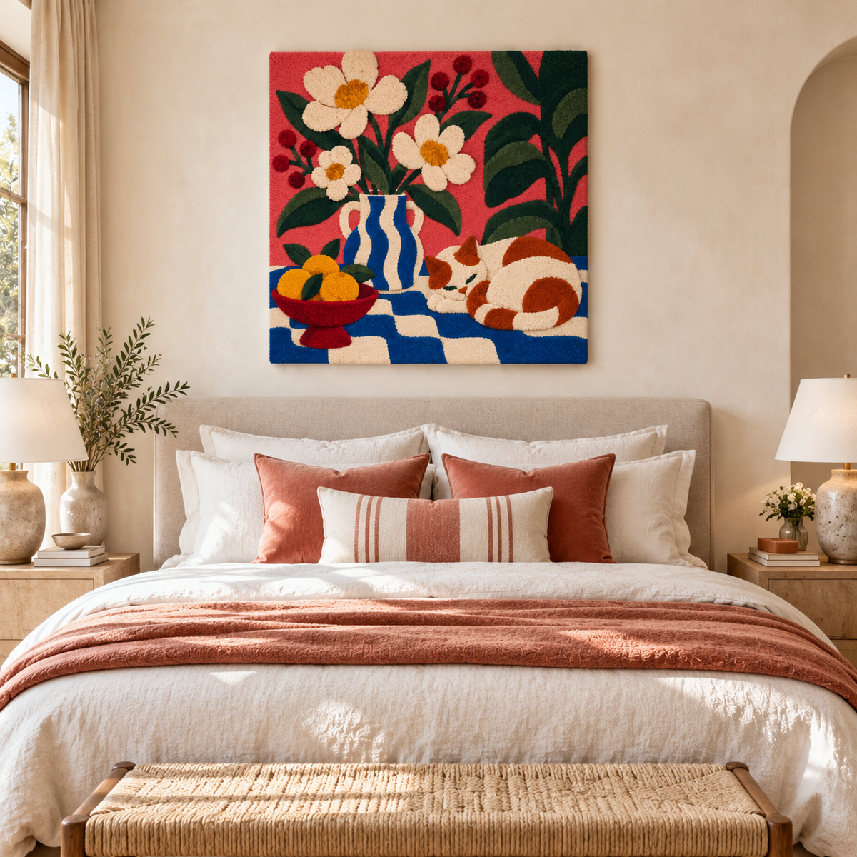 Citrus and the Sleeping Cat — room setting 2