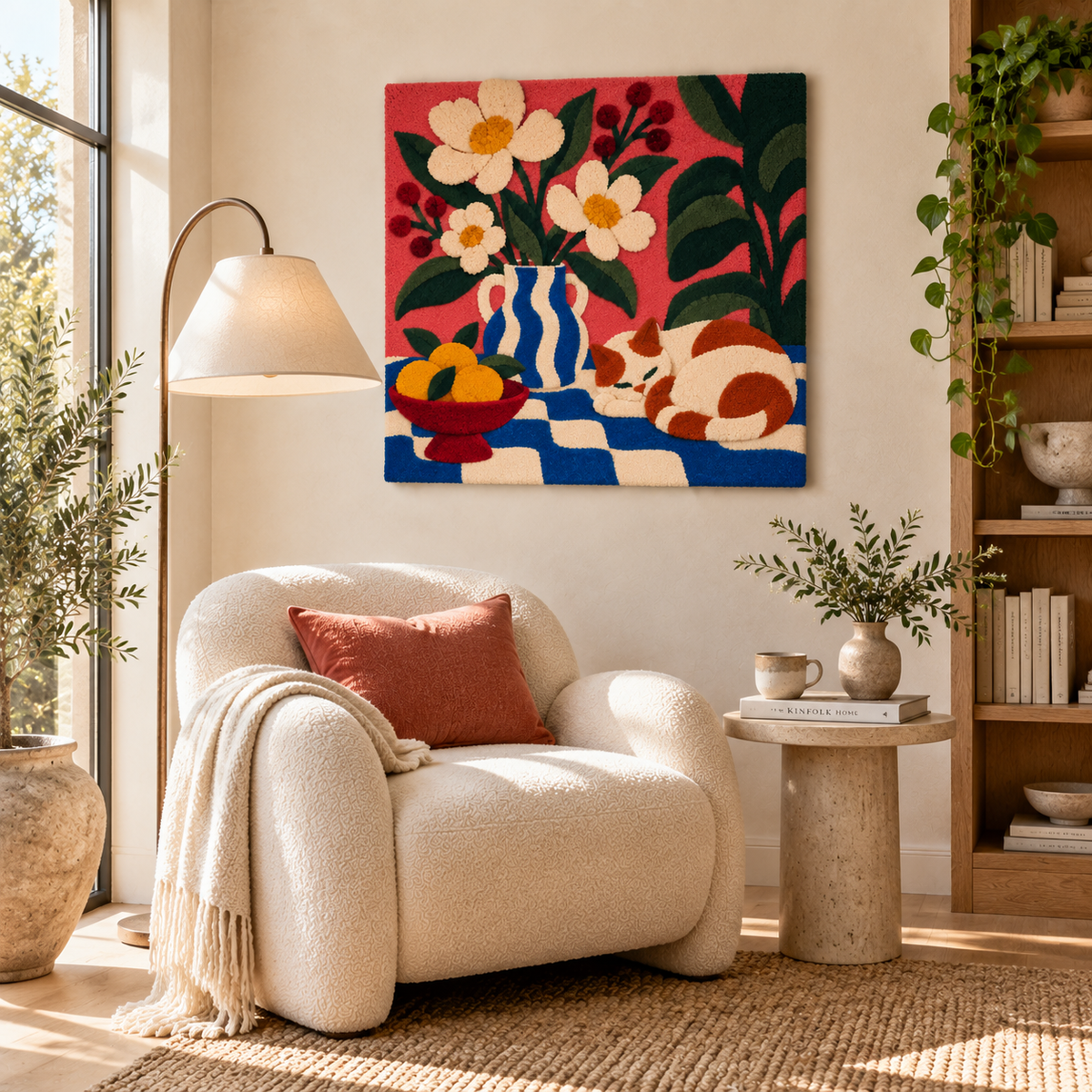 Citrus and the Sleeping Cat — room setting 3