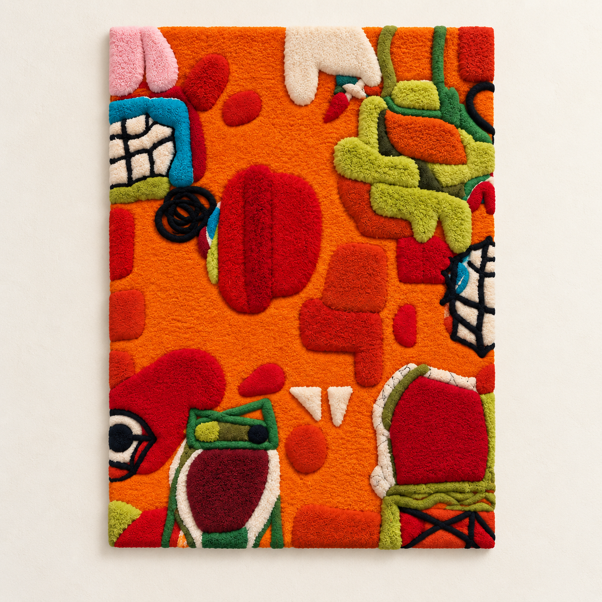 Hewn Earth Citrus Studio Improvisation wall art featuring vibrant citrus illustrations and abstract design in a modern style.
