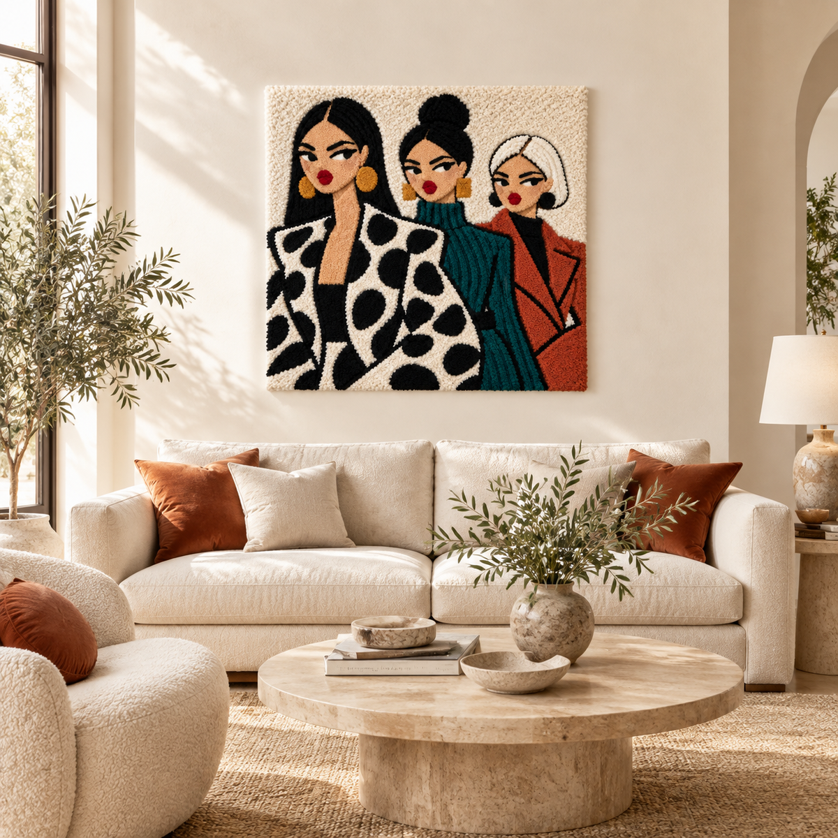 City Style Trio — front-facing room scene [room-front]