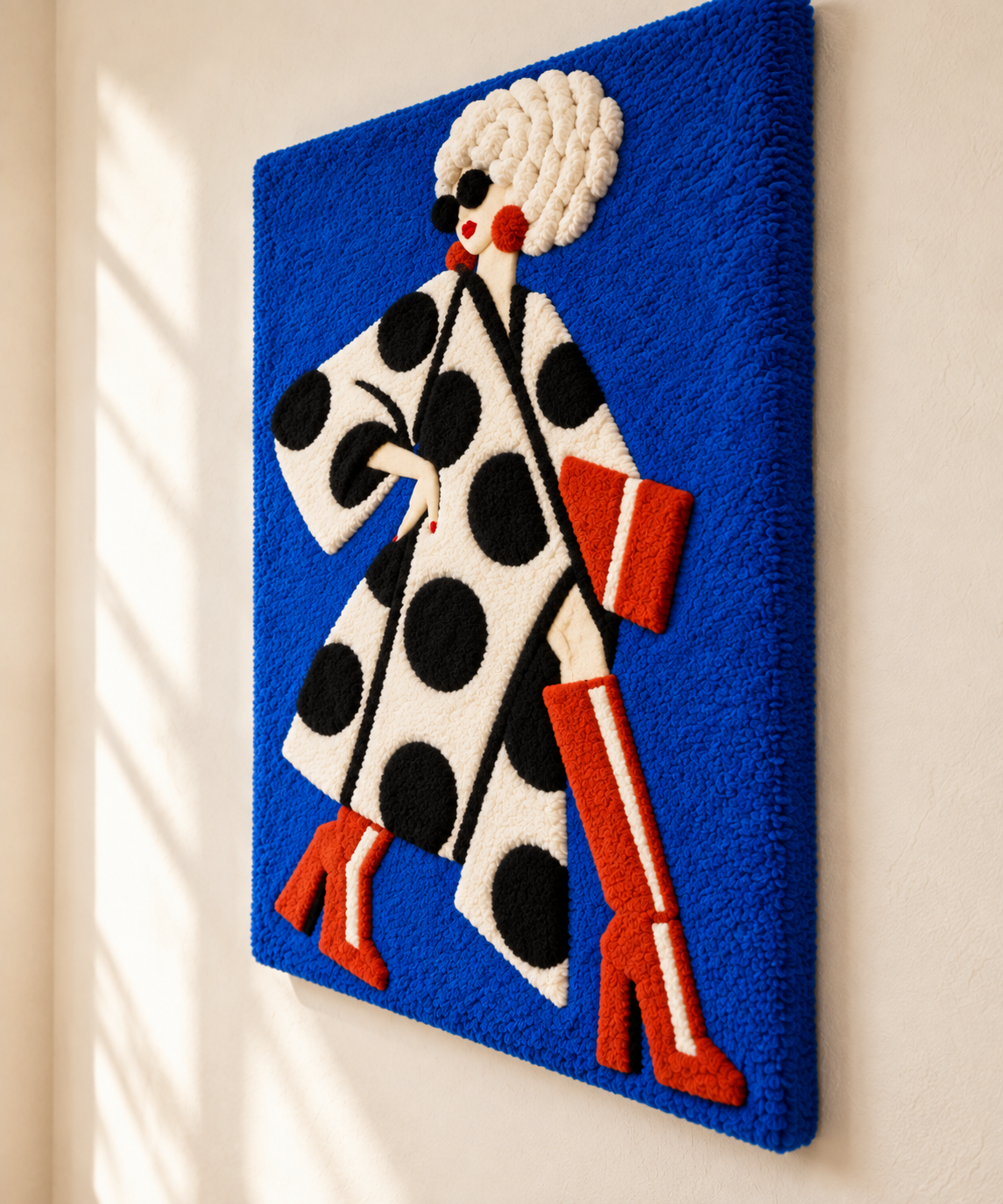Cobalt Catwalk — angled relief view