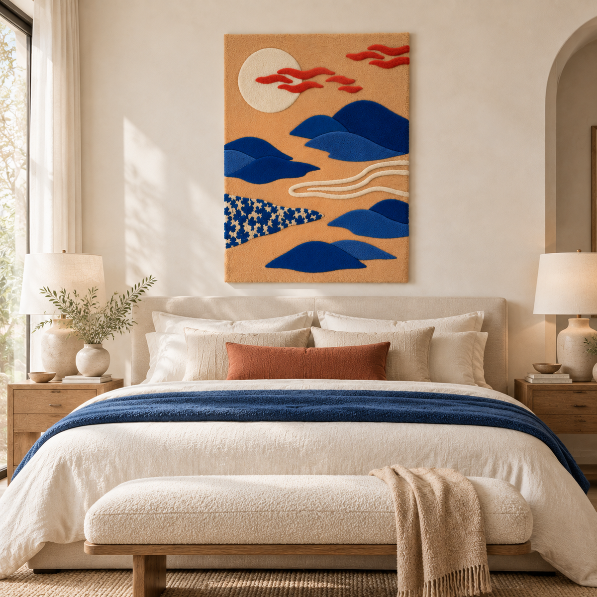 Cobalt Hills at Sunrise — room setting 1