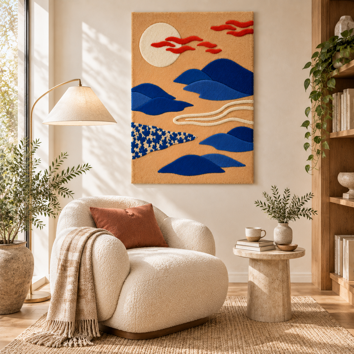 Cobalt Hills at Sunrise — room setting 2