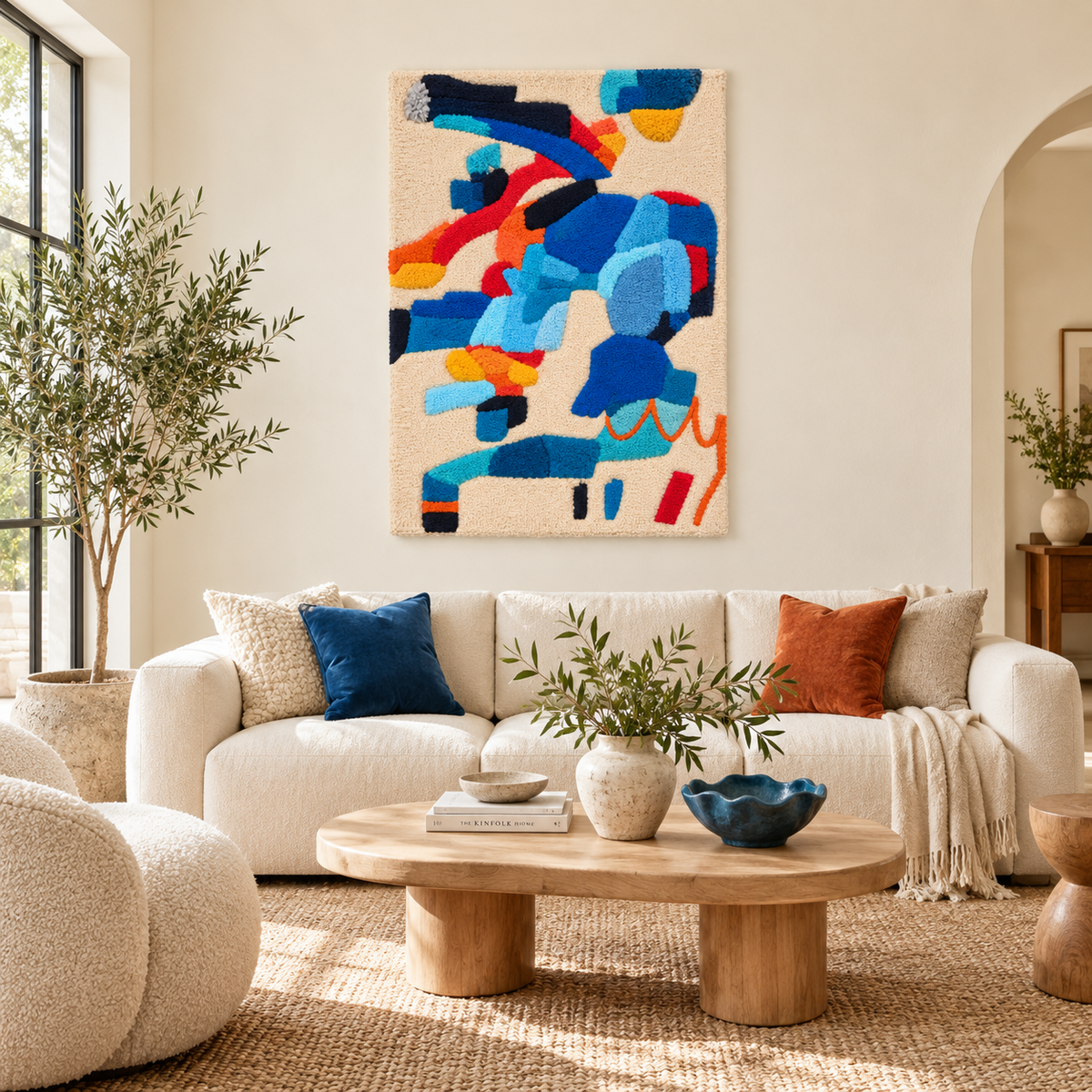 Cobalt Momentum — front-facing room scene