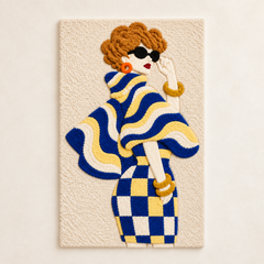 Cobalt Waves and Golden Checks