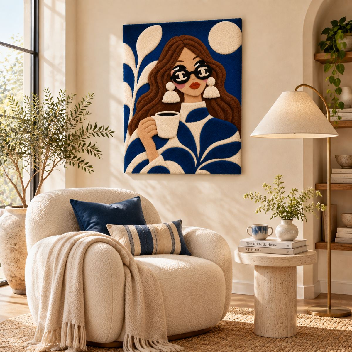 Coffee in Cobalt — room setting 3