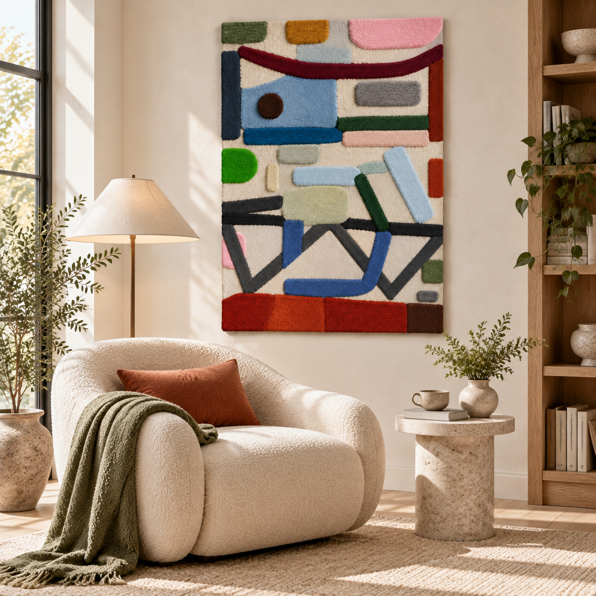 Colour in Suspension — room setting 2