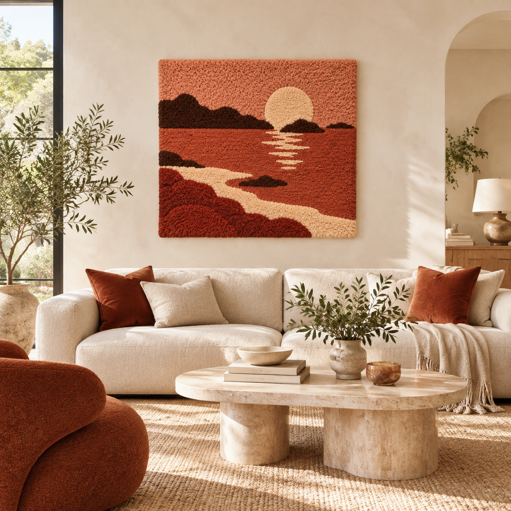 Copper Tide at Sundown — front-facing room scene [room-front]