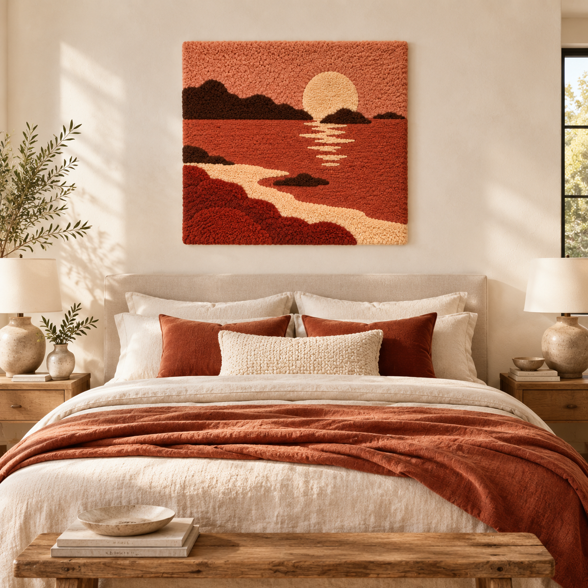 Copper Tide at Sundown — room setting 2