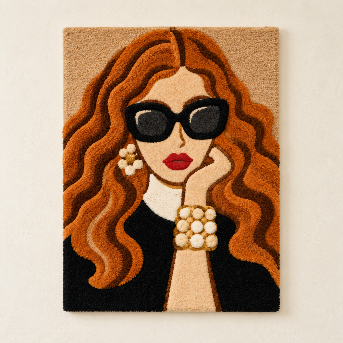 Copper Waves and Pearls — front product view [product-light]