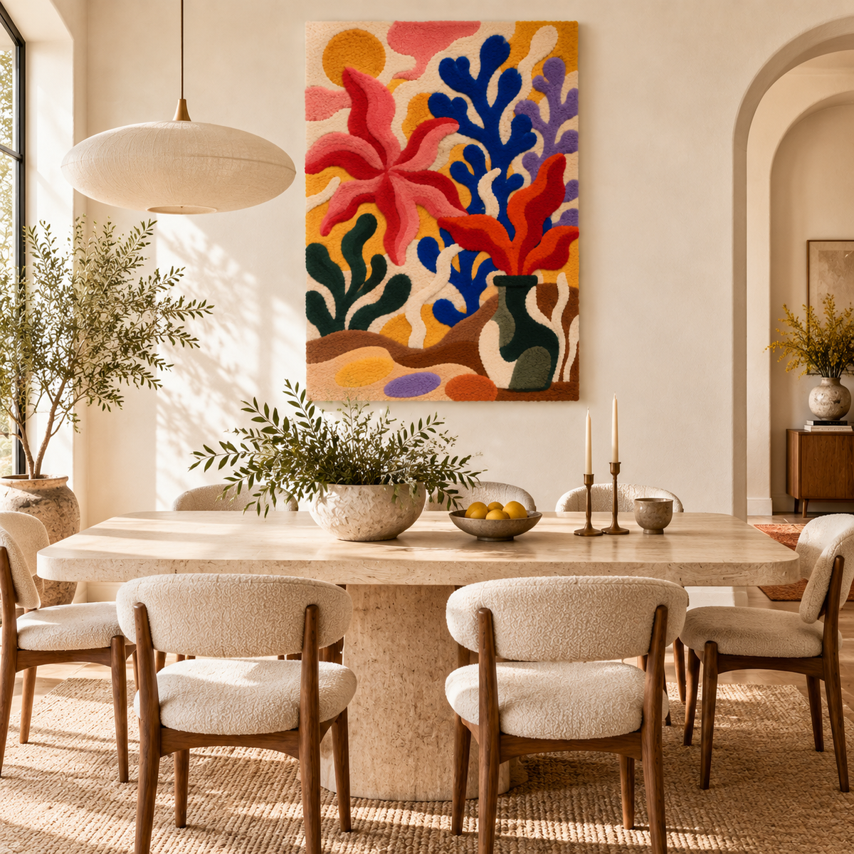 Coral Garden Rhapsody — room setting 1