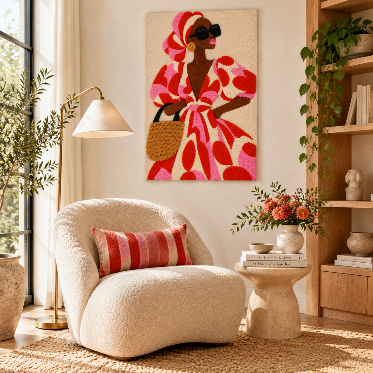 Coral Holiday Muse — room setting 3