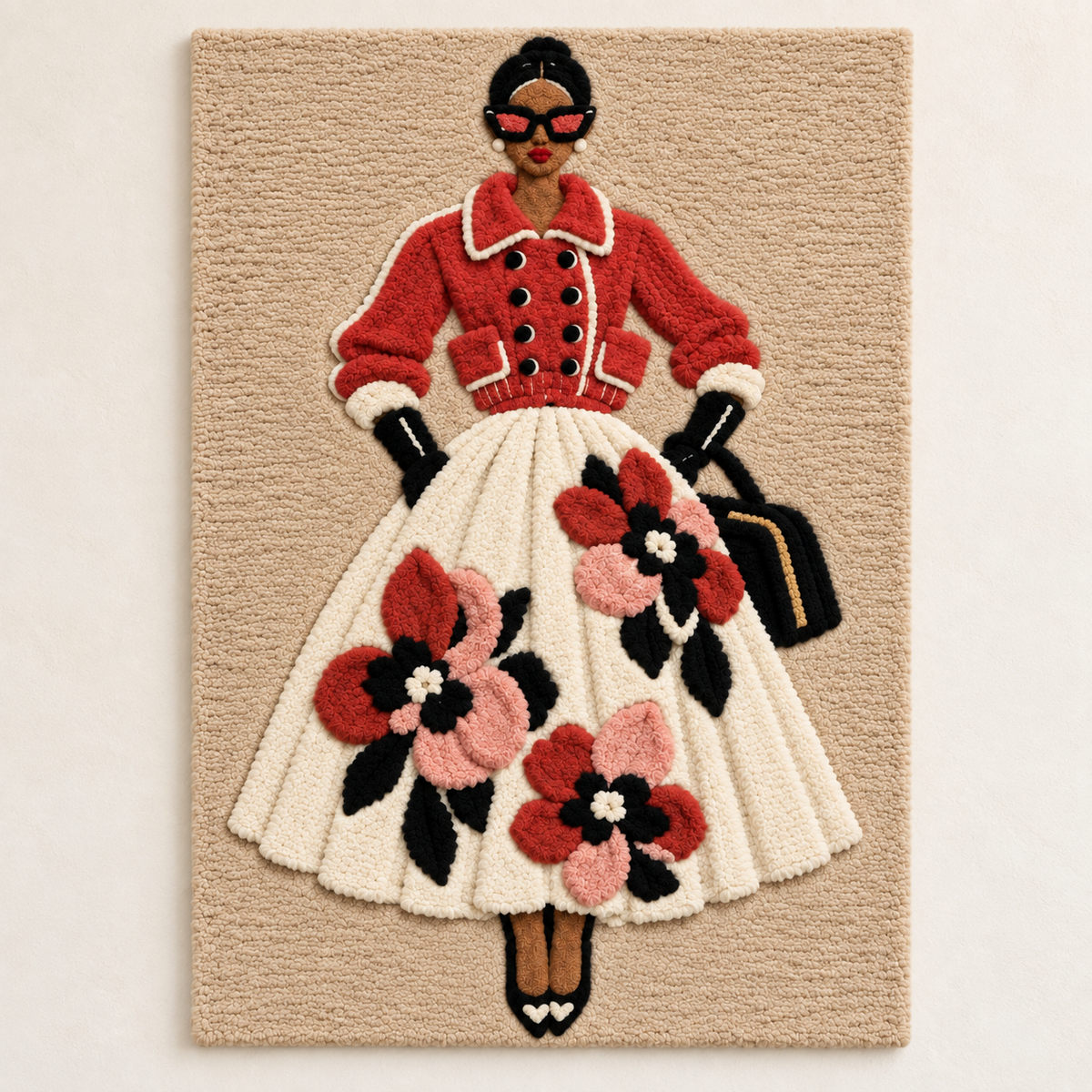 Coral Jacket Blooming Promenade — front product view [product-light]
