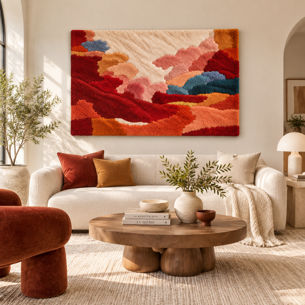 Coral Valley Light — front-facing room scene