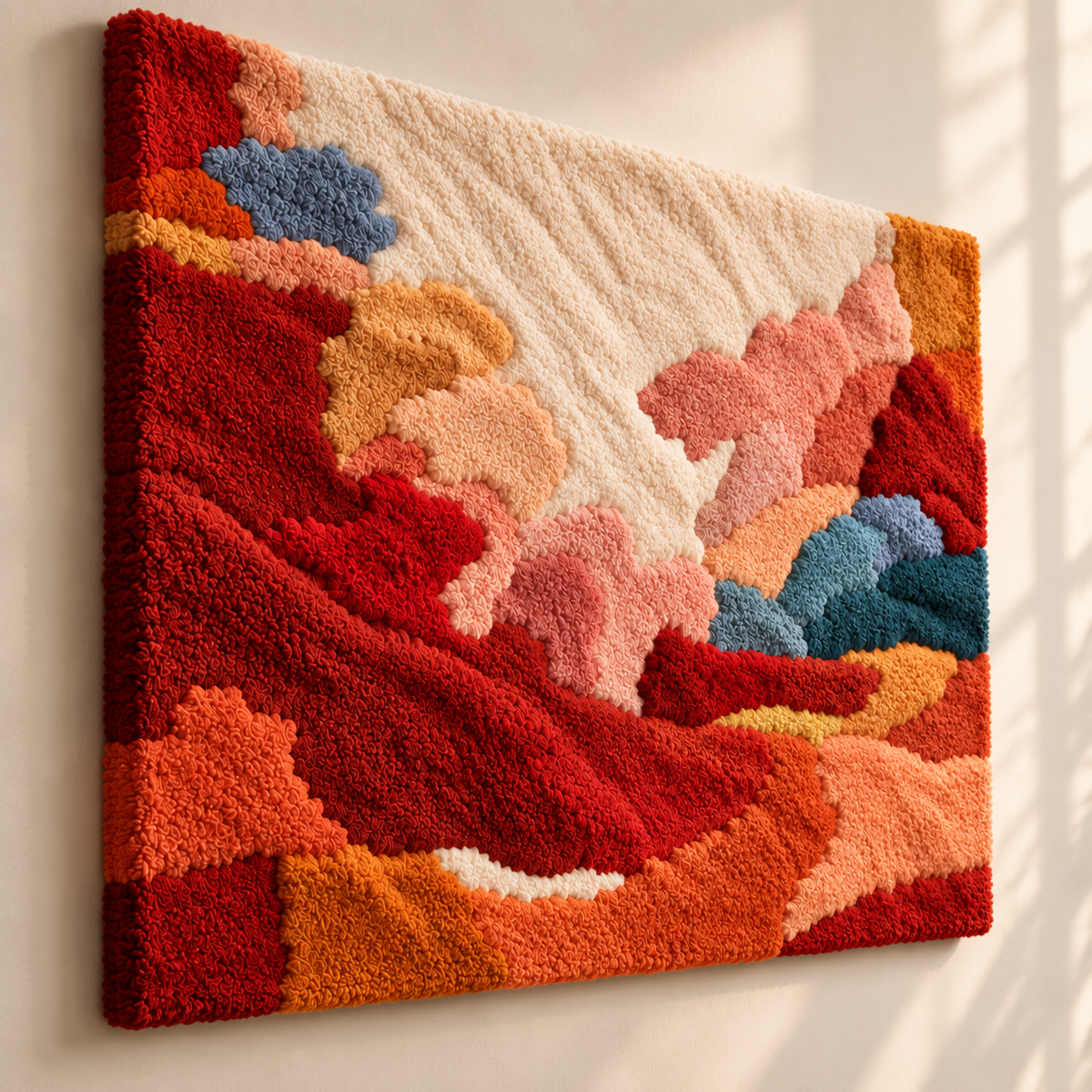Coral Valley Light — angled relief view
