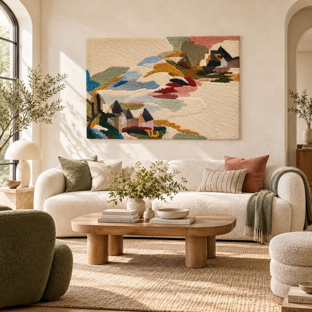 Cottages Along the Quiet Inlet — front-facing room scene