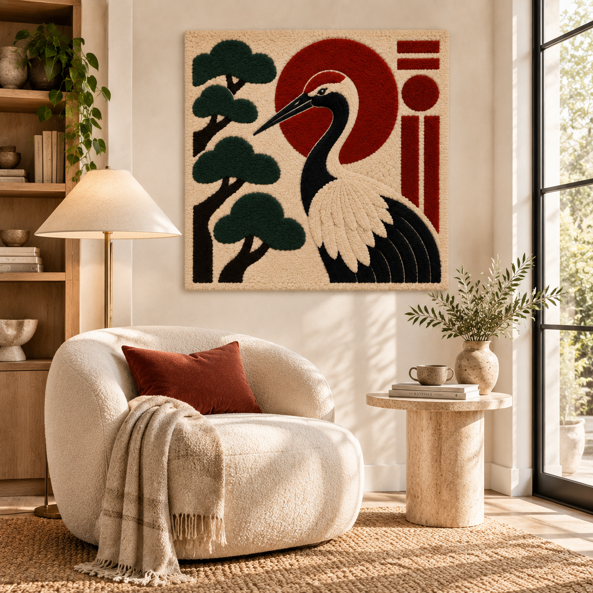 Crane at the Crimson Circle — front-facing room scene [room-front]