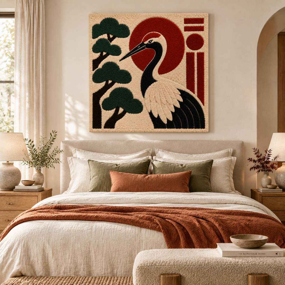 Crane at the Crimson Circle — front-facing room scene [room-front]