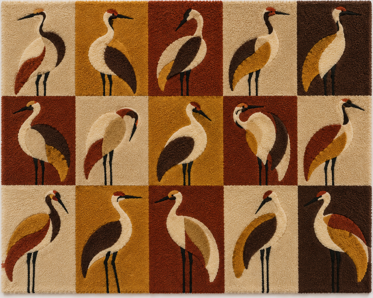 Crane Tile Assembly by Hewn Earth Studio — additional product view