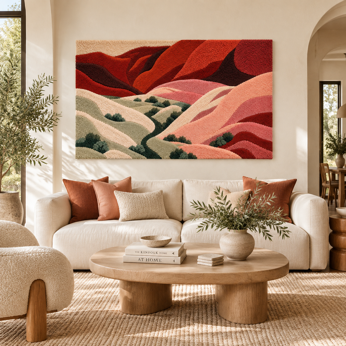Crimson Canyon River — front-facing room scene