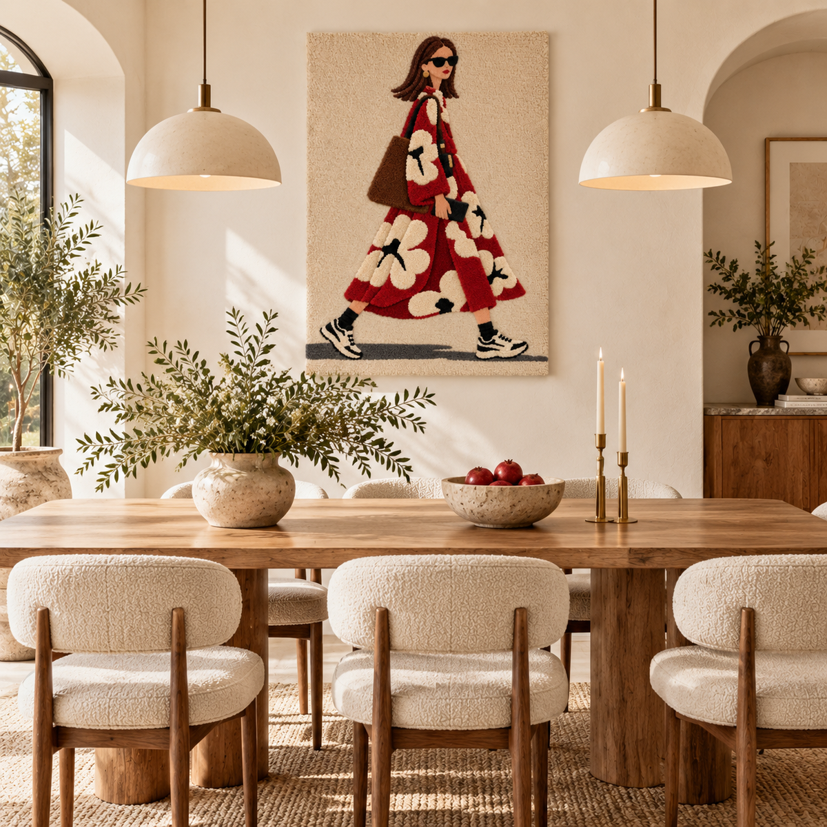 Crimson Daisy Errand — room setting 2