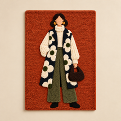 Daisy Coat Afternoon