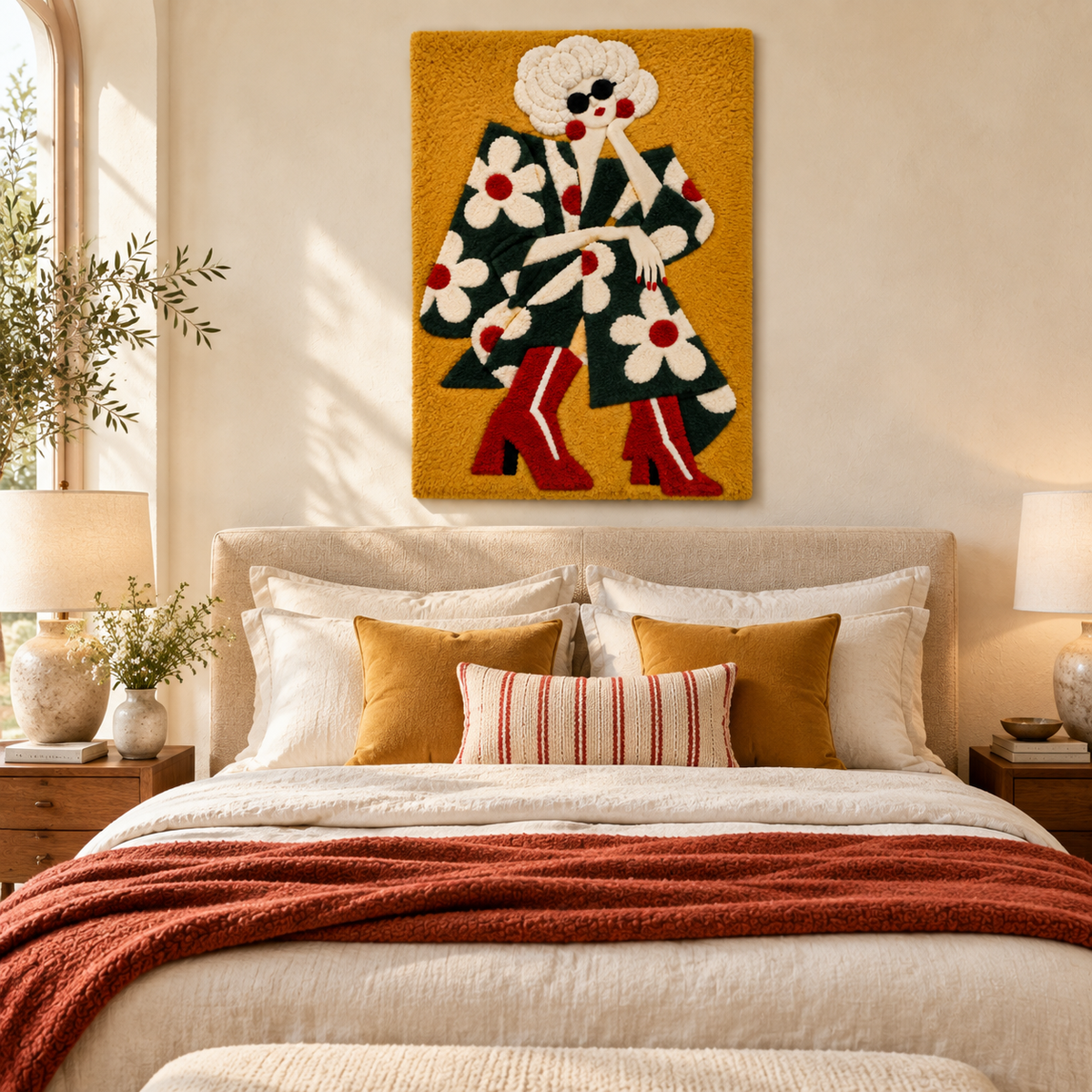 Daisy Coat Promenade — room setting 1