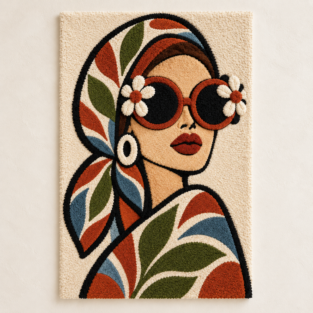 Daisy Frames and Autumn Leaves — front product view [product-light]