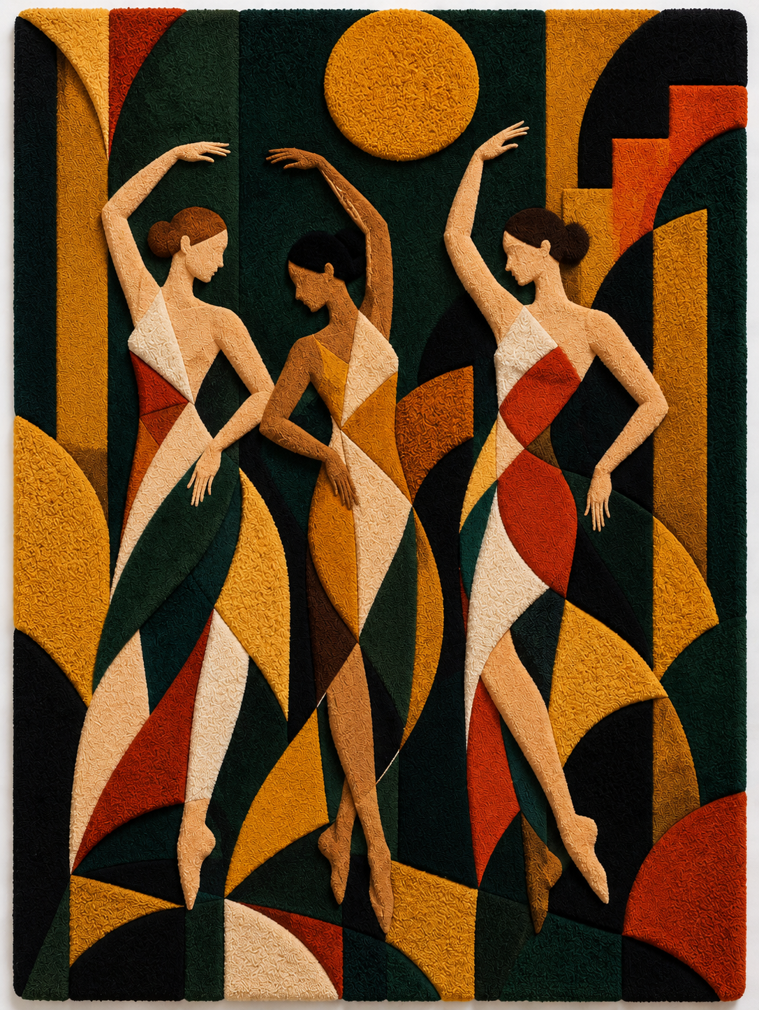 Hewn Earth Dance of Amber Shadows wall art featuring abstract amber and shadow design on a neutral background.