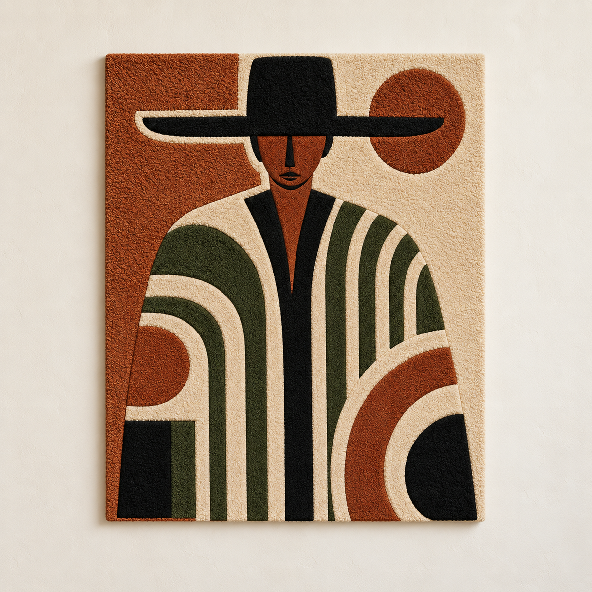 Hewn Earth desert-themed wall art featuring a desert brim and arches with warm tones and natural landscape elements.