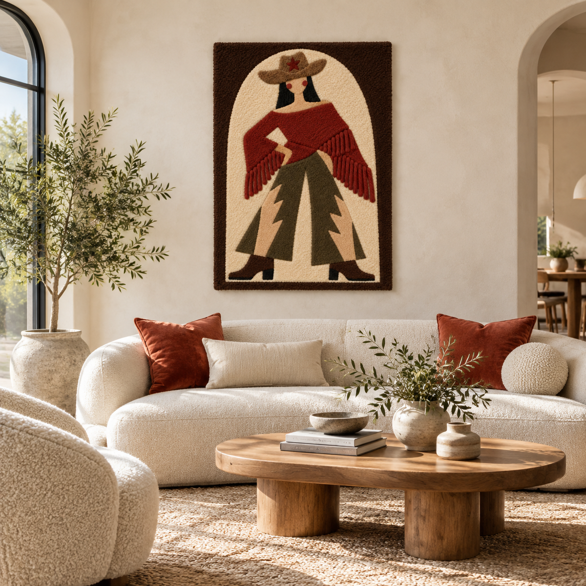 Desert Star Cowgirl — front-facing room scene [room-front]