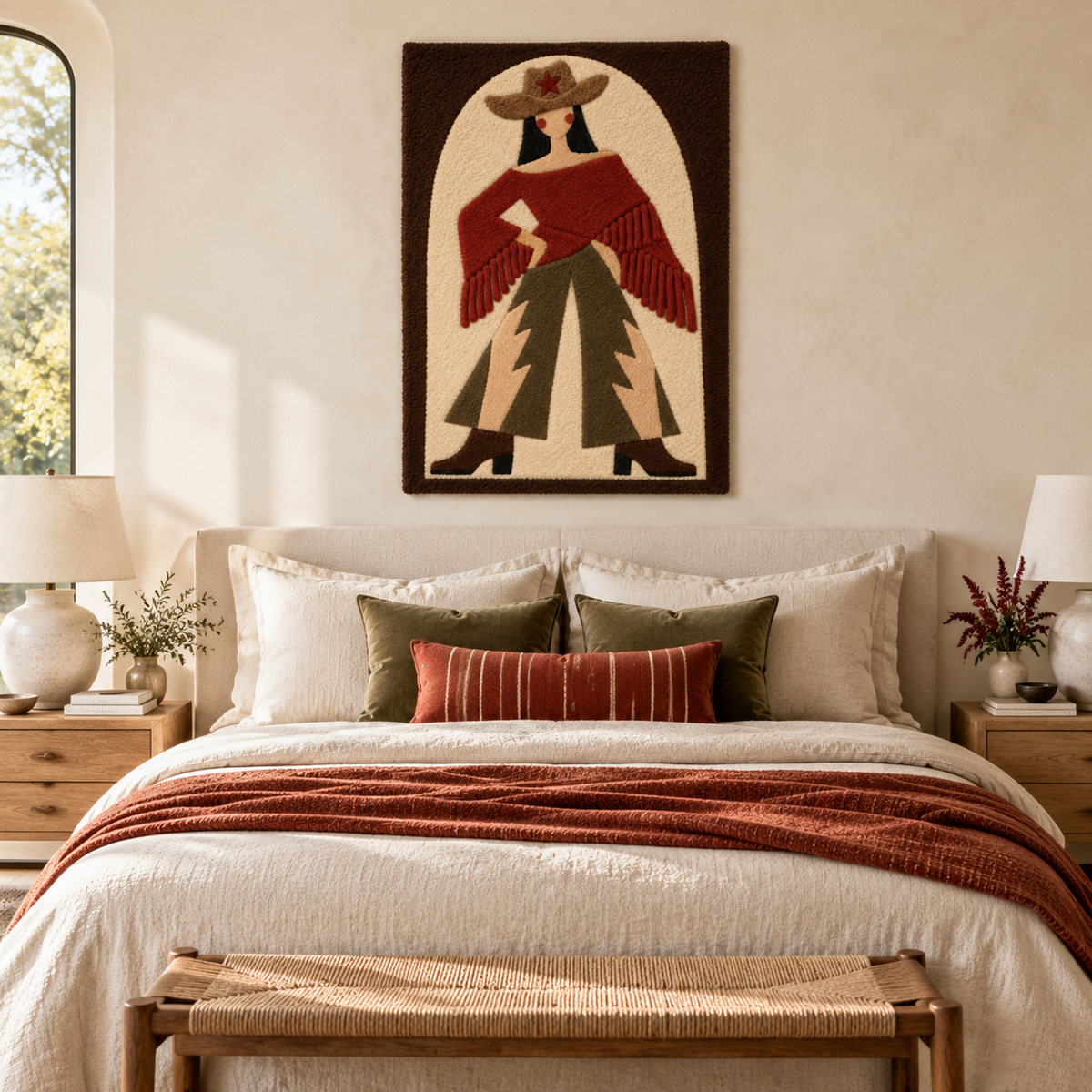 Desert Star Cowgirl — room setting 1