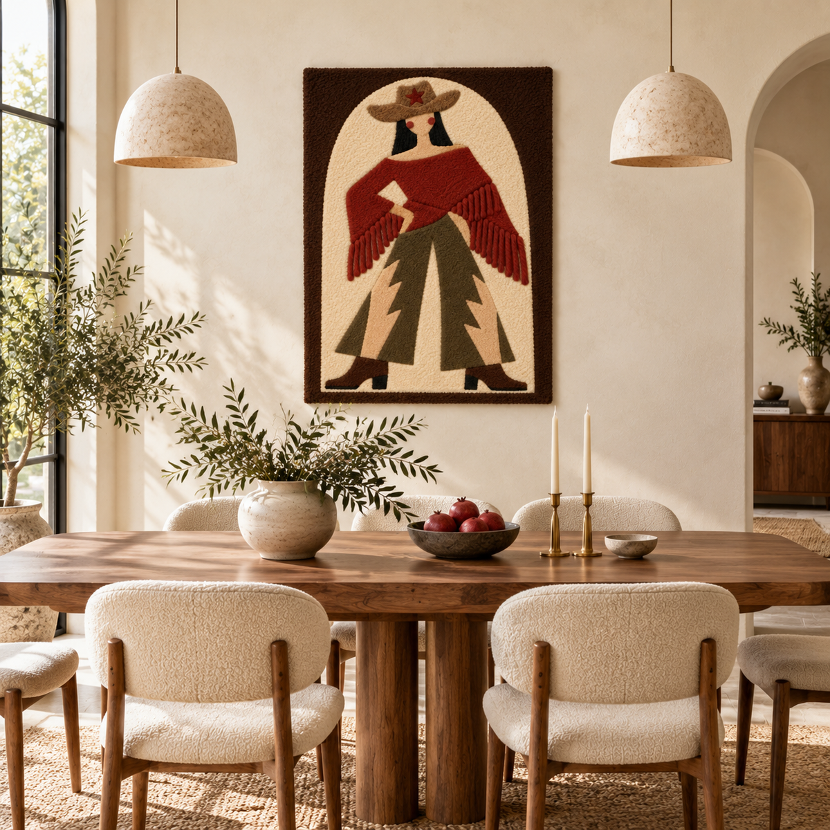 Desert Star Cowgirl — room setting 2
