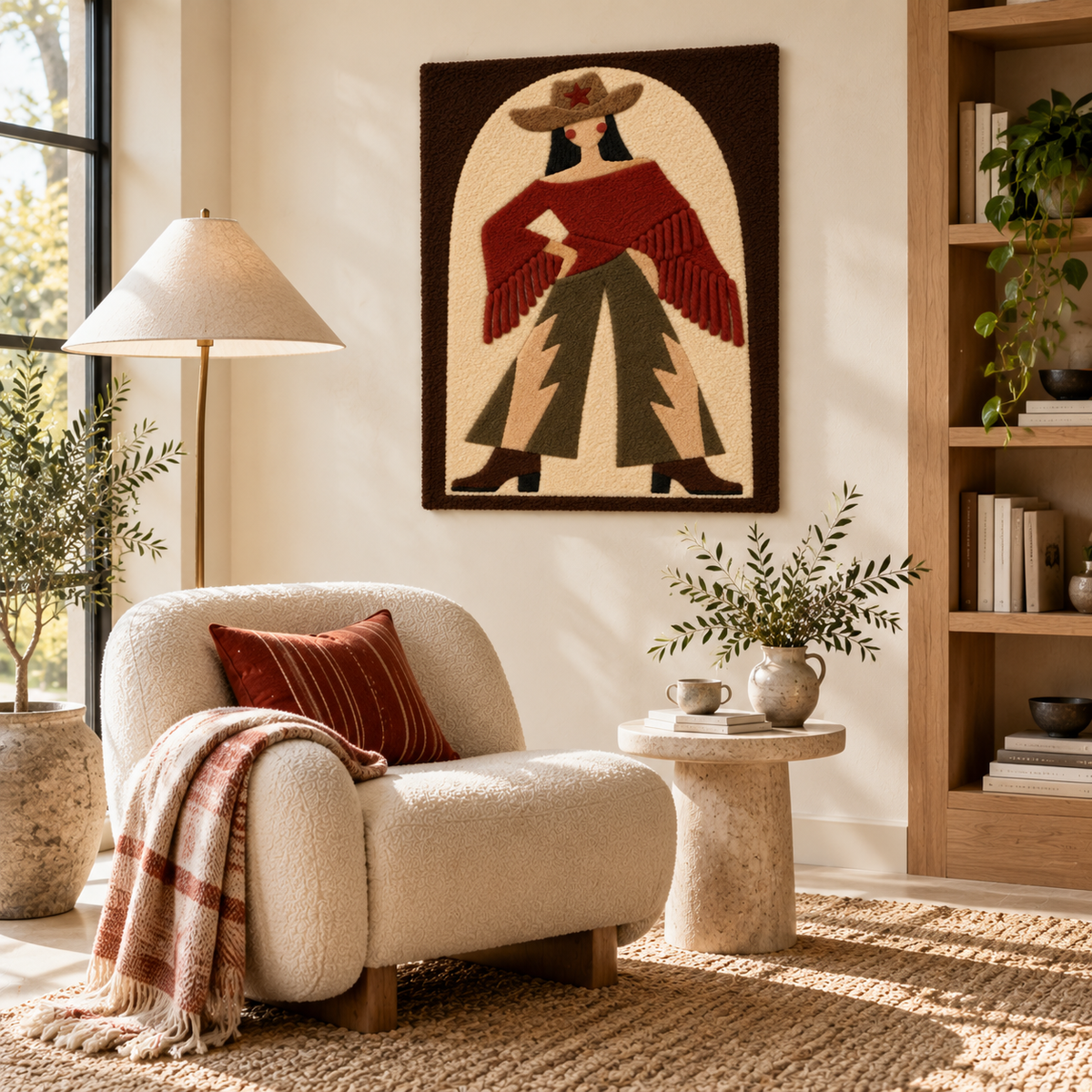 Desert Star Cowgirl — room setting 3