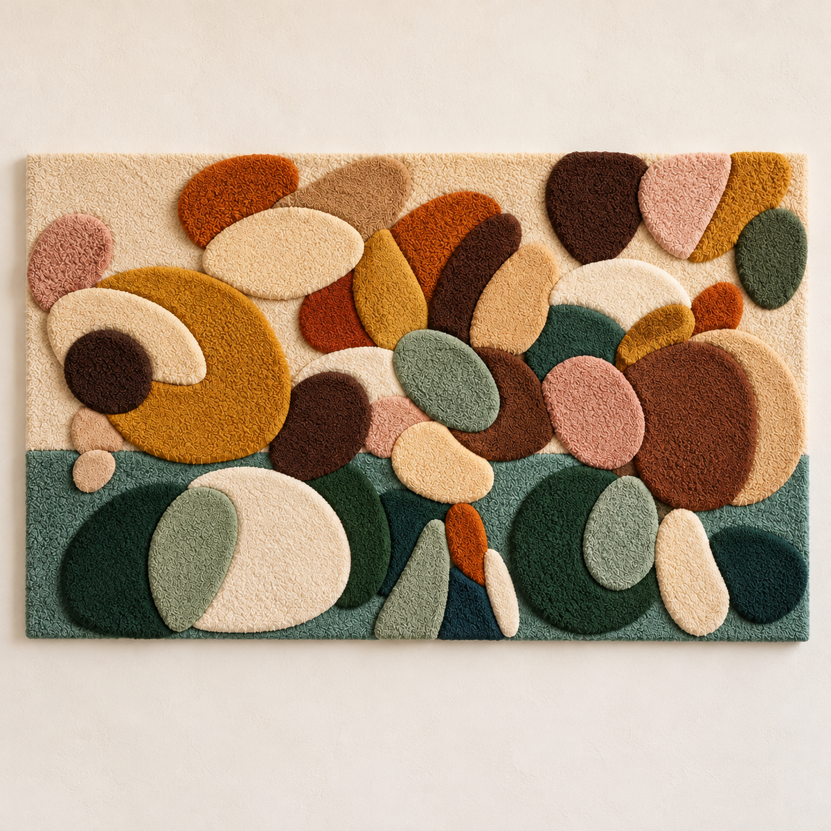 Earth Pebble Composition by Hewn Earth Studio — front product view [product-light]