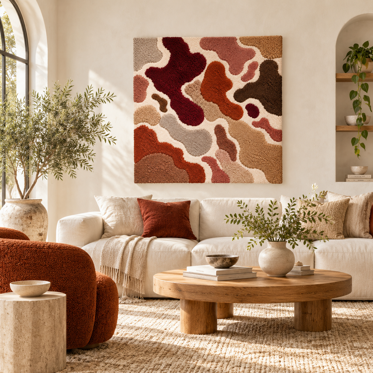 Earthen Islands — front-facing room scene