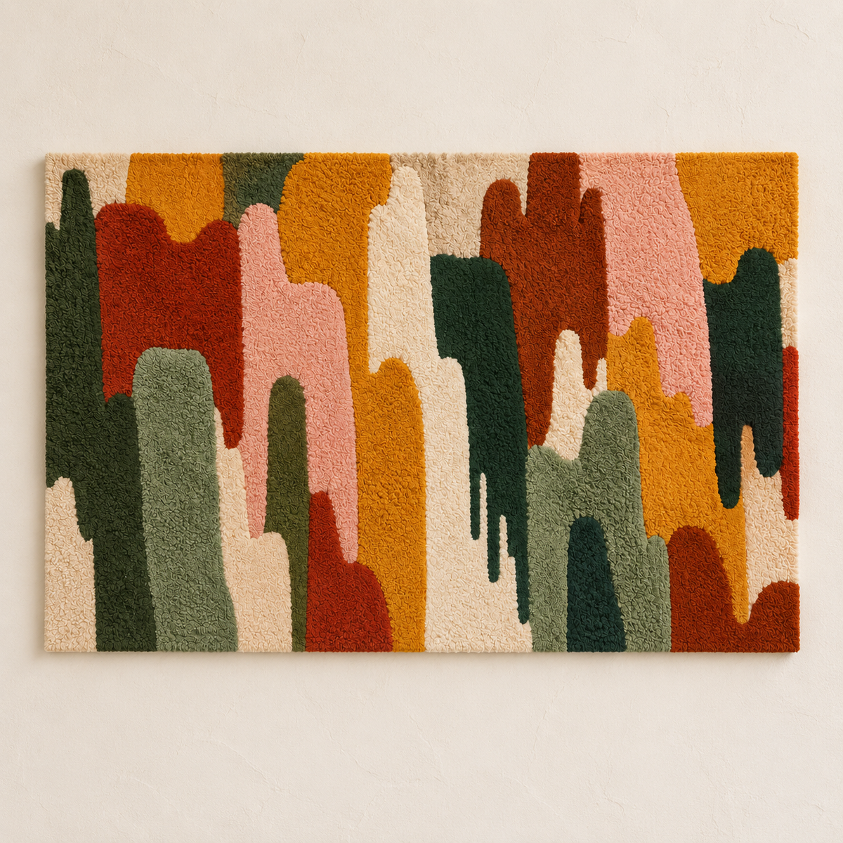 Earthtone Colorfall wall art by Hewn Earth featuring abstract earth-inspired colors and textured design.