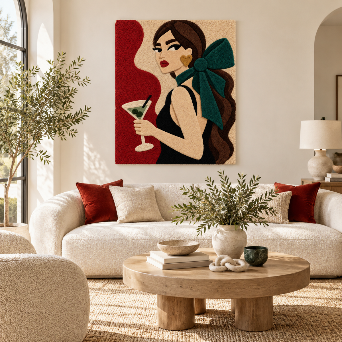 Emerald Bow at Dusk — front-facing room scene [room-front]