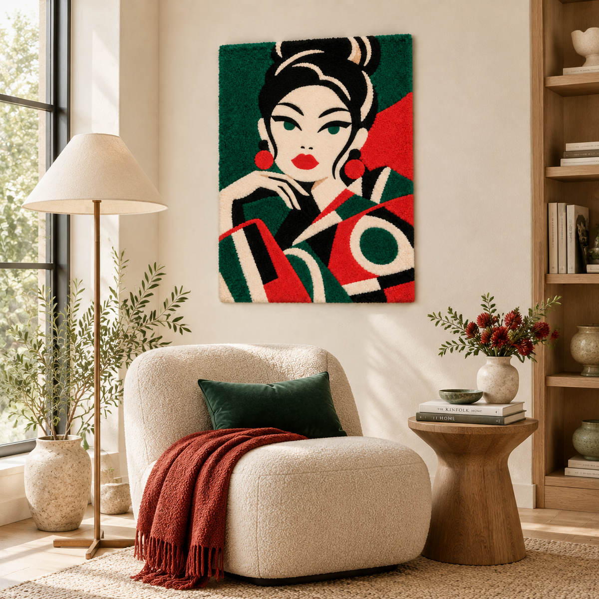 Emerald Deco Muse — room setting 2