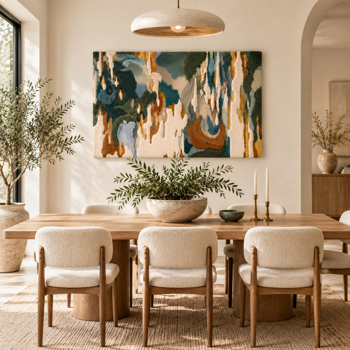 Evergreen Cascade — room setting 1