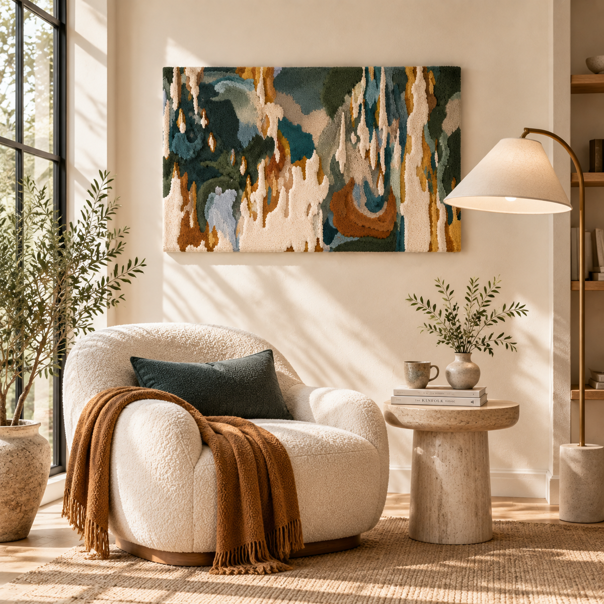Evergreen Cascade — room setting 2