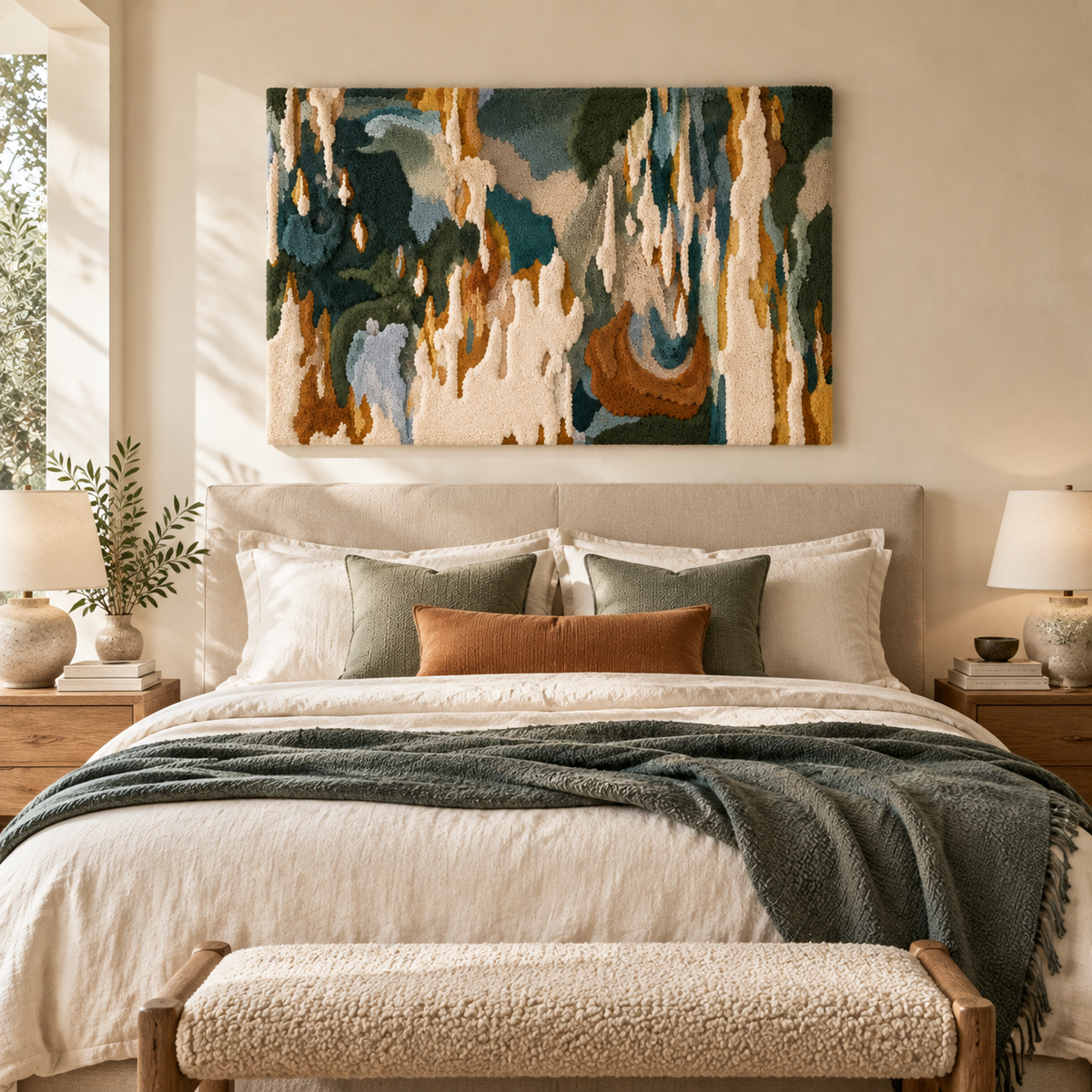 Evergreen Cascade — room setting 3