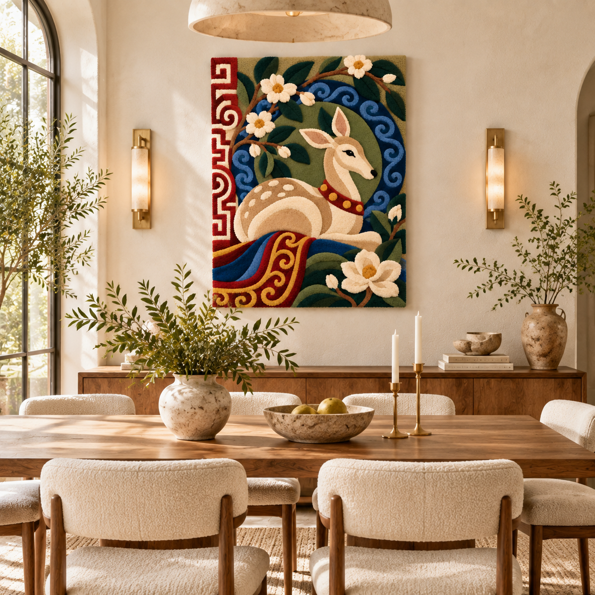 Fawn of the Blossom Grove — room setting 1