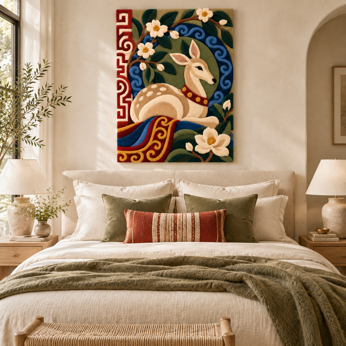 Fawn of the Blossom Grove — room setting 2
