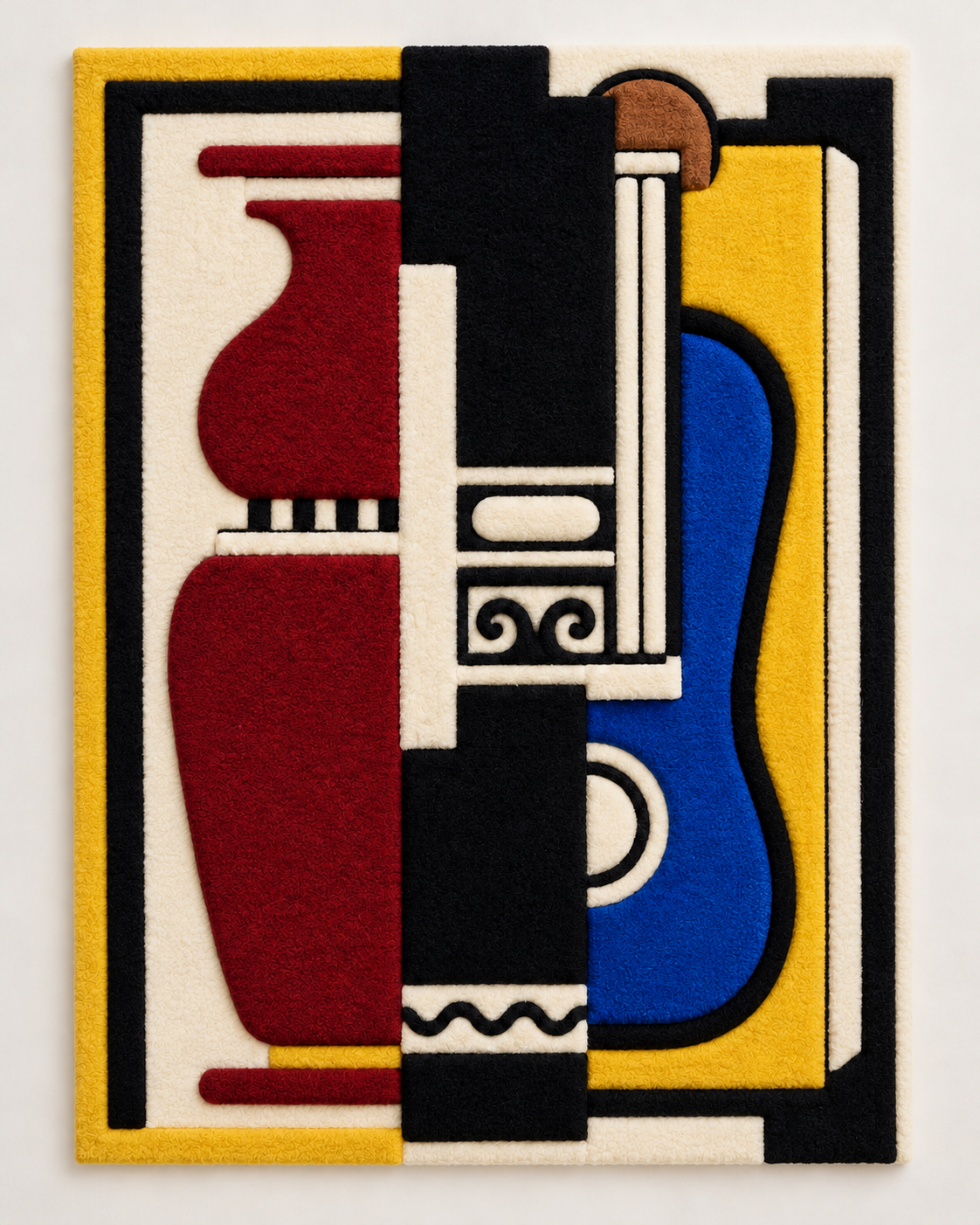 Blue Guitar and Vase by Fernand Léger — additional product view