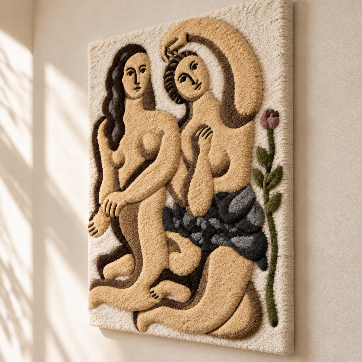 Dance by Fernand Léger — angled relief view