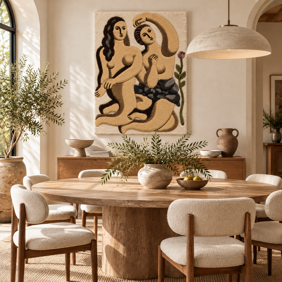 Dance by Fernand Léger — room setting